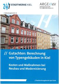 Vorderes Coverbild Gutachten: Berechnung von Typengebäuden in Kiel