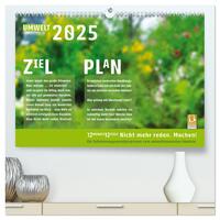 Vorderes Coverbild Umweltschutz. Nicht reden. Machen! (hochwertiger Premium Wandkalender 2025 DIN A2 quer), Kunstdruck in Hochglanz