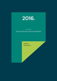 Vorderes Coverbild 2016.