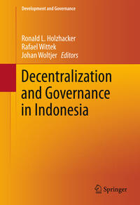 Vorderes Coverbild Decentralization and Governance in Indonesia