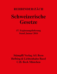 Vorderes Coverbild Schweizerische Gesetze