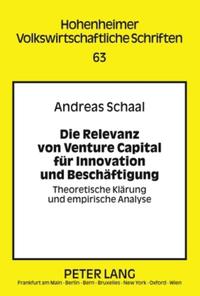 Vorderes Coverbild Die Relevanz von Venture Capital für Innovation und Beschäftigung
