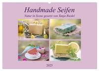 Vorderes Coverbild Handmade Seifen - Natur in Szene gesetzt (Wandkalender 2025 DIN A2 quer), CALVENDO Monatskalender