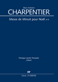 Vorderes Coverbild Messe de Minuit pour Noël (Klavierauszug)