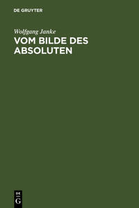 Vorderes Coverbild Vom Bilde des Absoluten
