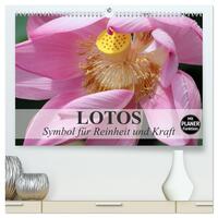 Vorderes Coverbild Lotos. Symbol für Reinheit und Kraft (hochwertiger Premium Wandkalender 2026 DIN A2 quer), Kunstdruck in Hochglanz