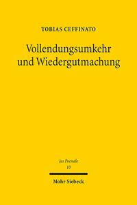 Vorderes Coverbild Vollendungsumkehr und Wiedergutmachung