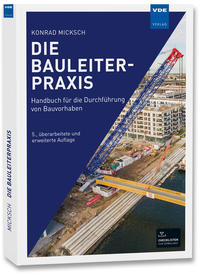 Vorderes Coverbild (hohe Qualität) Die Bauleiterpraxis