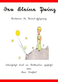 Vorderes Coverbild Der kleine Prinz - Sütterlinausgabe