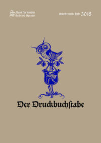 Vorderes Coverbild Der Druckbuchstabe