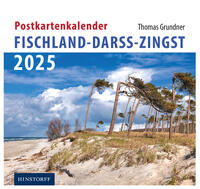 Vorderes Coverbild Postkartenkalender Fischland-Darss-Zingst 2025