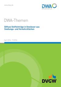 Vorderes Coverbild Diffuse Stoffeinträge in Gewässer aus Siedlungs- und Verkehrsflächen