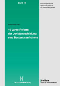 Vorderes Coverbild Juristenausbildung