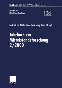 Vorderes Coverbild Jahrbuch zur Mittelstandsforschung 2/2000