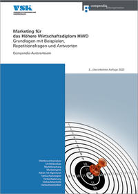 Vorderes Coverbild Marketing für das Höhere Wirtschaftsdiplom HWD