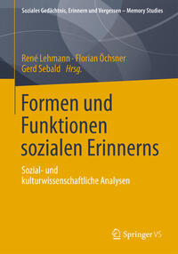 Vorderes Coverbild Formen und Funktionen sozialen Erinnerns