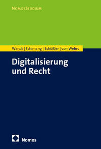 Vorderes Coverbild Digitalisierung und Recht