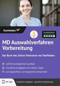 Vorderes Coverbild MD Auswahlverfahren Vorbereitung: Das Buch inkl. Online-Testtrainer von TestHelden
