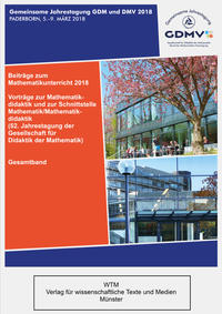 Vorderes Coverbild Beiträge zum Mathematikunterricht 2018