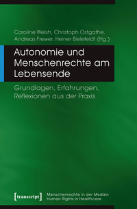 Vorderes Coverbild Autonomie und Menschenrechte am Lebensende