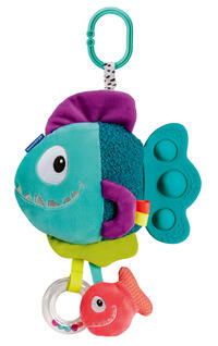 Vorderes Coverbild Play+ Pop-it Piranha (blau) - ab 0 Monate