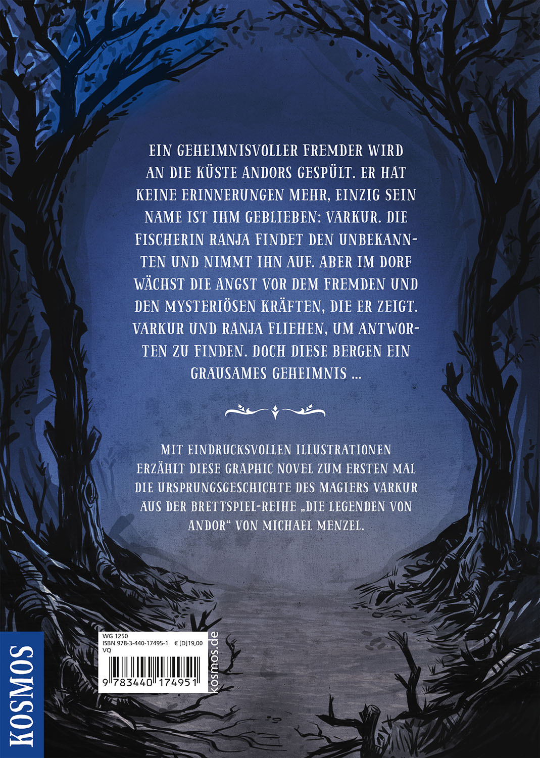 Rückseitencover Die Legenden von Andor: Varkurs Erwachen