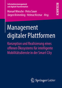Vorderes Coverbild Management digitaler Plattformen
