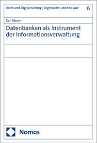 Vorderes Coverbild Datenbanken als Instrument der Informationsverwaltung