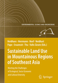 Vorderes Coverbild Sustainable Land Use in Mountainous Regions of Southeast Asia