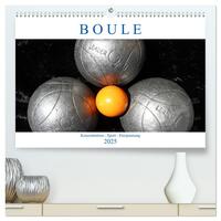 Vorderes Coverbild Boule. Konzentration - Sport - Entspannung (hochwertiger Premium Wandkalender 2025 DIN A2 quer), Kunstdruck in Hochglanz