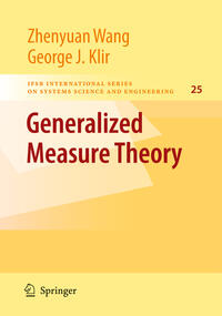 Vorderes Coverbild Generalized Measure Theory
