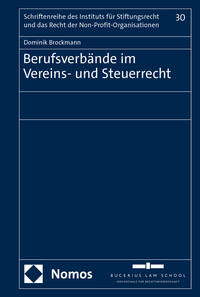 Vorderes Coverbild Berufsverbände im Vereins- und Steuerrecht