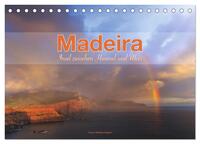 Vorderes Coverbild Madeira, Insel zwischen Himmel und Meer (Tischkalender 2025 DIN A5 quer), CALVENDO Monatskalender