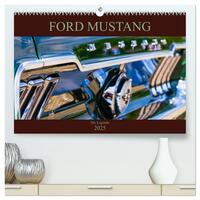 Vorderes Coverbild Ford Mustang - Die Legende (hochwertiger Premium Wandkalender 2025 DIN A2 quer), Kunstdruck in Hochglanz