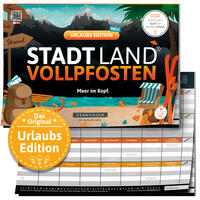 Vorderes Coverbild DENKRIESEN - STADT LAND VOLLPFOSTEN® - URLAUBS EDITION - "Meer im Kopf." - A4