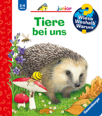 Vorderes Coverbild Wieso? Weshalb? Warum? junior, Band 33 - Tiere bei uns