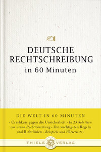 Vorderes Coverbild Deutsche Rechtschreibung in 60 Minuten