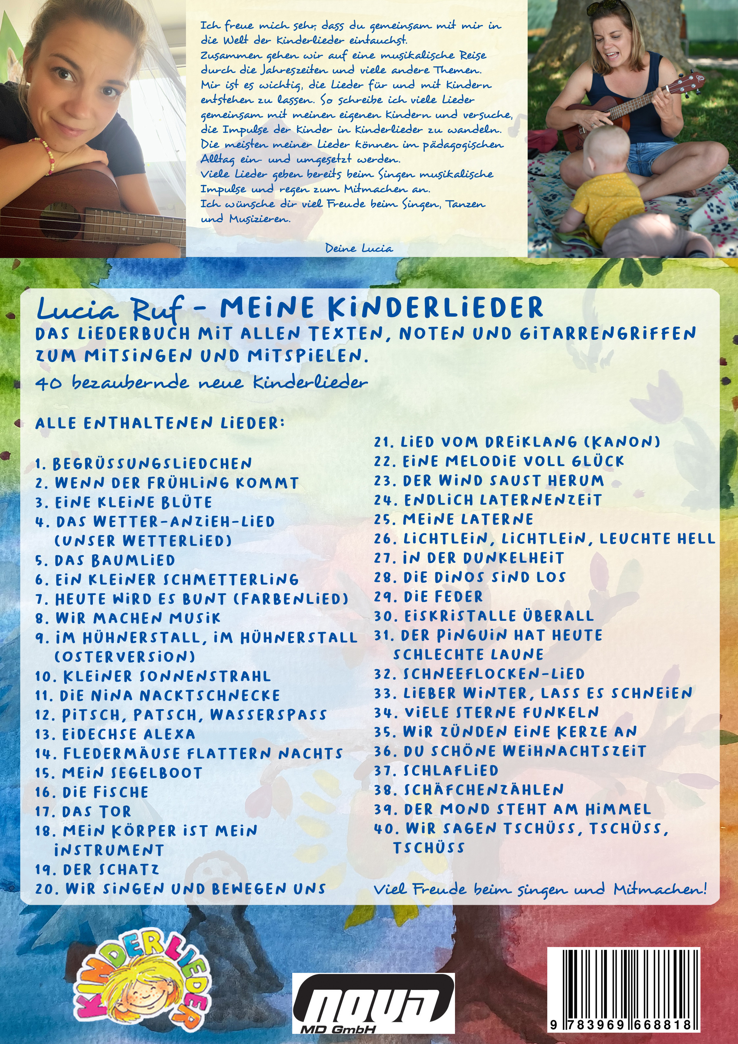 Rückseitencover Meine Kinderlieder
