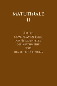 Vorderes Coverbild Matutinale II