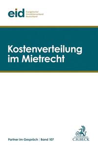 Vorderes Coverbild Kostenverteilung im Mietrecht