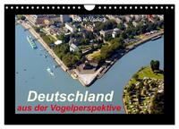 Vorderes Coverbild Deutschland aus der Vogelperspektive (Wandkalender 2025 DIN A4 quer), CALVENDO Monatskalender