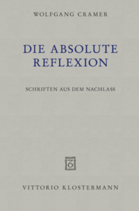 Vorderes Coverbild Die absolute Reflexion