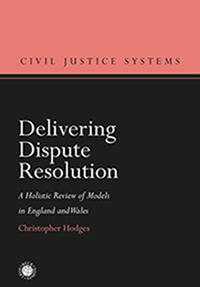 Vorderes Coverbild Delivering Dispute Resolution
