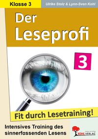 Vorderes Coverbild Der Leseprofi - Fit durch Lesetraining / Klasse 3