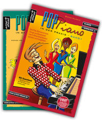 Vorderes Coverbild Pop-Piano in der Praxis – Band 1 + 2 im Set!
