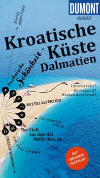 Vorderes Coverbild DUMONT direkt Reiseführer Kroatische Küste Dalmatien