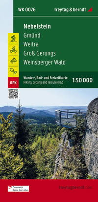 Vorderes Coverbild Nebelstein, Wander-, Rad- und Freizeitkarte 1:50.000, freytag & berndt, WK 0076