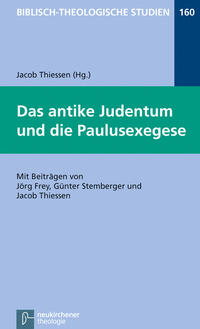 Vorderes Coverbild Das antike Judentum und die Paulusexegese