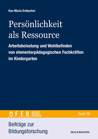 Vorderes Coverbild Persönlichkeit als Ressource