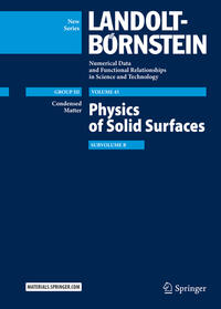 Vorderes Coverbild Physics of Solid Surfaces